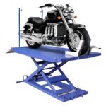 Tuxedo M-1500C-HR 1,500 lb High Rise Motorcycle Lift Bench w/ Vise, Sides, Balance Bar, Pump - Image 2
