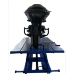 Tuxedo M-1500C-HR 1,500 lb High Rise Motorcycle Lift Bench w/ Vise, Sides, Balance Bar, Pump - Image 15