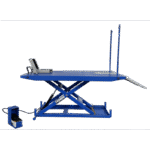 Tuxedo M-1500C-HR 1,500 lb High Rise Motorcycle Lift Bench w/ Vise, Sides, Balance Bar, Pump - Image 8