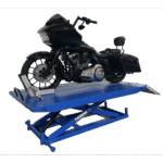 Tuxedo M-1500C-HR 1,500 lb High Rise Motorcycle Lift Bench w/ Vise, Sides, Balance Bar, Pump - Image 25