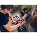 FEIN 90701004020 VersaMAG Vise Set Permanent Magnetic Vise System with Mounting Plate Safety Strap and Allen Key for Secure Metalworking and Workshop Clamping - Image 4