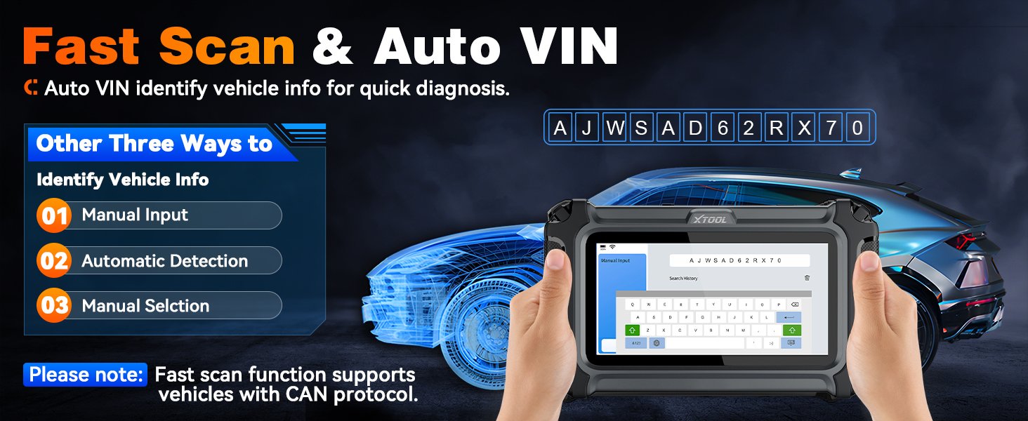 XTOOL IP500 OBD2 scanner diagnostic tool