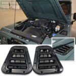 Air Outlet Flow Intake Vent Scoop Trim Cover Land Rover Defender 90 110 130 - Image 3