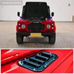 Air Outlet Flow Intake Vent Scoop Trim Cover Land Rover Defender 90 110 130 - Image 6