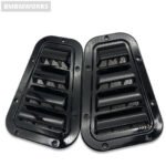 Air Outlet Flow Intake Vent Scoop Trim Cover Land Rover Defender 90 110 130 - Image 5