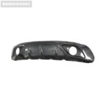 Alfa Romeo Giulia Carbon Fiber Rear Bumper Diffuser Body Kit (2016-2019) - Image 3