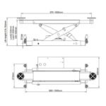 AMGO RJ-10A Pneumatic Rolling Jack 10,000 lbs. Capacity - Image 3