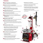APEX AT26 Tire Changer + AB28 Wheel Balancer Combo - Image 6