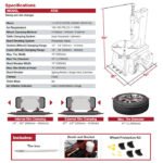 APEX AT26 Tire Changer + AB28 Wheel Balancer Combo - Image 7