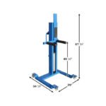 Atlas AEZWL-2 Pneumatic Offset Portable Wheel Lift - Image 4