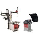 Atlas Platinum PTC300 Swing-Arm Tire Changer + PWB70 Spin Wheel Balancer Combo Package