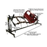Atlas SPINS Auto Body Rotisserie with Adapter Kit - Image 4