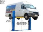 Atlas BP10000X Baseplate Two Post Vehicle Lift - Image 2