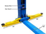 Atlas BP10000X Baseplate Two Post Vehicle Lift - Image 9