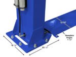 Atlas Platinum PVL9BP ALI Certified Baseplate Two Post Lift - Image 9