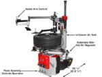 Atlas Platinum PTC300 Wheel Clamp Tire Changer with Left-Hand Assist Arm - Image 7