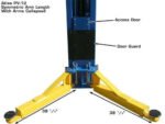 Atlas Platinum PVL9BP ALI Certified Baseplate Two Post Lift - Image 3