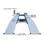 Atlas 12AWFSL Wheels Free Scissor Alignment Lift - Image 16