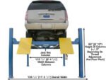 Atlas 412A Four Post Alignment Lift + RJ6BK Rolling Jacks Combo - Image 26