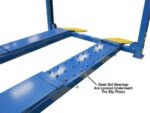 Atlas 412A Four Post Alignment Lift + RJ6BK Rolling Jacks Combo - Image 28