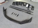 Audi R8 Carbon Fiber Front Bumper Splitter, Front Lip, Rear Diffuser, and Side Skirt Body Kit (2017-2024) - Image 2