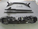 Audi R8 Carbon Fiber Front Bumper Splitter, Front Lip, Rear Diffuser, and Side Skirt Body Kit (2017-2024) - Image 4