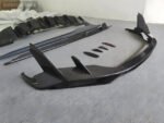 Audi R8 Carbon Fiber Front Lip Mouth Spoiler Body Kit (2017-2024) - Image 4