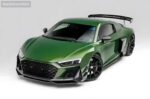 Audi R8 Carbon Fiber Front Lip Mouth Spoiler Body Kit (2017-2024) - Image 3