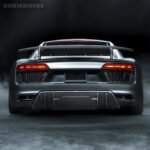 Audi R8 Forged Carbon Fiber Rear Spoiler / Wing - Image 2