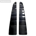 Audi R8 Rear Vent Carbon Fiber Body Kit - Image 4