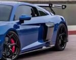 Audi R8 V10 Carbon Fiber Side Skirt Body Kit (2017-2024) - Image 5