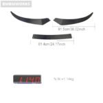 Audi R8 V10 Gen 2 Carbon Fiber Front Bumper Lip (2016-2018) - Image 5