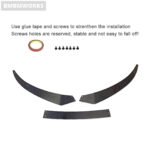 Audi R8 V10 Gen 2 Carbon Fiber Front Bumper Lip (2016-2018) - Image 3