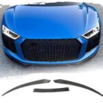 Audi R8 V10 Gen 2 Carbon Fiber Front Bumper Lip (2016-2018)