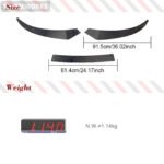 Audi R8 V10 Gen 2 Carbon Fiber Front Bumper Lip (2016-2018) - Image 6