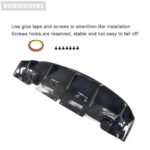 Audi R8 V8/V10 Carbon Fiber Rear Diffuser (2008-2015) - Image 4