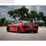 Audi R8 V8/V10 Carbon Fiber Side Door Fender Trim Cover Body Kit (2008-2015) - Image 6