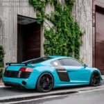 Audi R8 V8/V10 Carbon Fiber Side Door Fender Trim Cover Body Kit (2008-2015) - Image 2