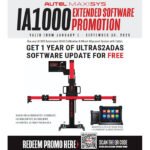 Autel IA1000 Alignment & ADAS System with LDW Digital Targets & Tablet - Image 2