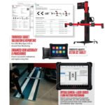 Autel IA1000ASTDT All-Systems ADAS Calibration & Wheel Alignment System with LDW Digital Targets and MaxiSYS Ultra S2 Tablet - Image 7
