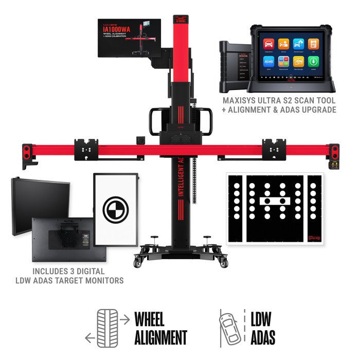 autel-ia1000ldwtdt-image00-frame Autel IA1000 Alignment & ADAS System with LDW Digital Targets & Tablet - Image 1