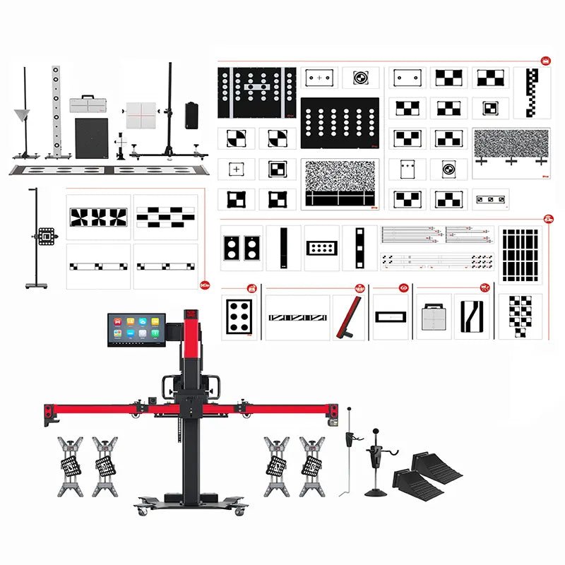 autel-ia900as-adas-calibration-alignment-system-feature Autel IA900AS MaxiSYS All-Systems ADAS Calibration & Wheel Alignment System (Tablet Not Included) - Image 1