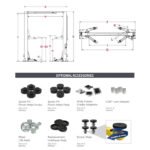 BendPak 12APX-192 Clearfloor Extra Tall Two Post Lift - Image 8