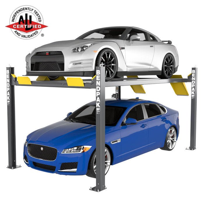 bendpak-hd-9ewt-image00 BendPak HD-9EWT Four Post Lift Extra Wide Tall 9,000 lbs. Capacity - Image 1