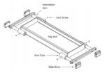 MaxJax M7K Portable Two Post Lift Deluxe Package - Image 36
