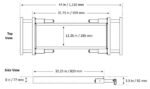 BendPak JP45 Telescoping Jack Tray - Image 3