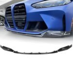 BMW 3/4 Series G80 M3 & G82 M4 Carbon Fiber Front Bumper Air Vent Cover Trim (2021-2022)