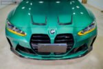 BMW 3/4 Series G80 M3 & G82 M4 Carbon Fiber Front Bumper Air Vent Cover Trim (2021-2022) - Image 2
