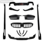 BMW 3 Series G20/G28 Carbon Fiber Rear Bumper Lip Spoiler Separator Diffuser (2020-2022) - Image 6