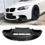 BMW E90 / E92 / E93 M3 Upgrade E92 M3 GTS V-Style Carbon Fiber Front Bumper Splitter Lip (2005-2011)